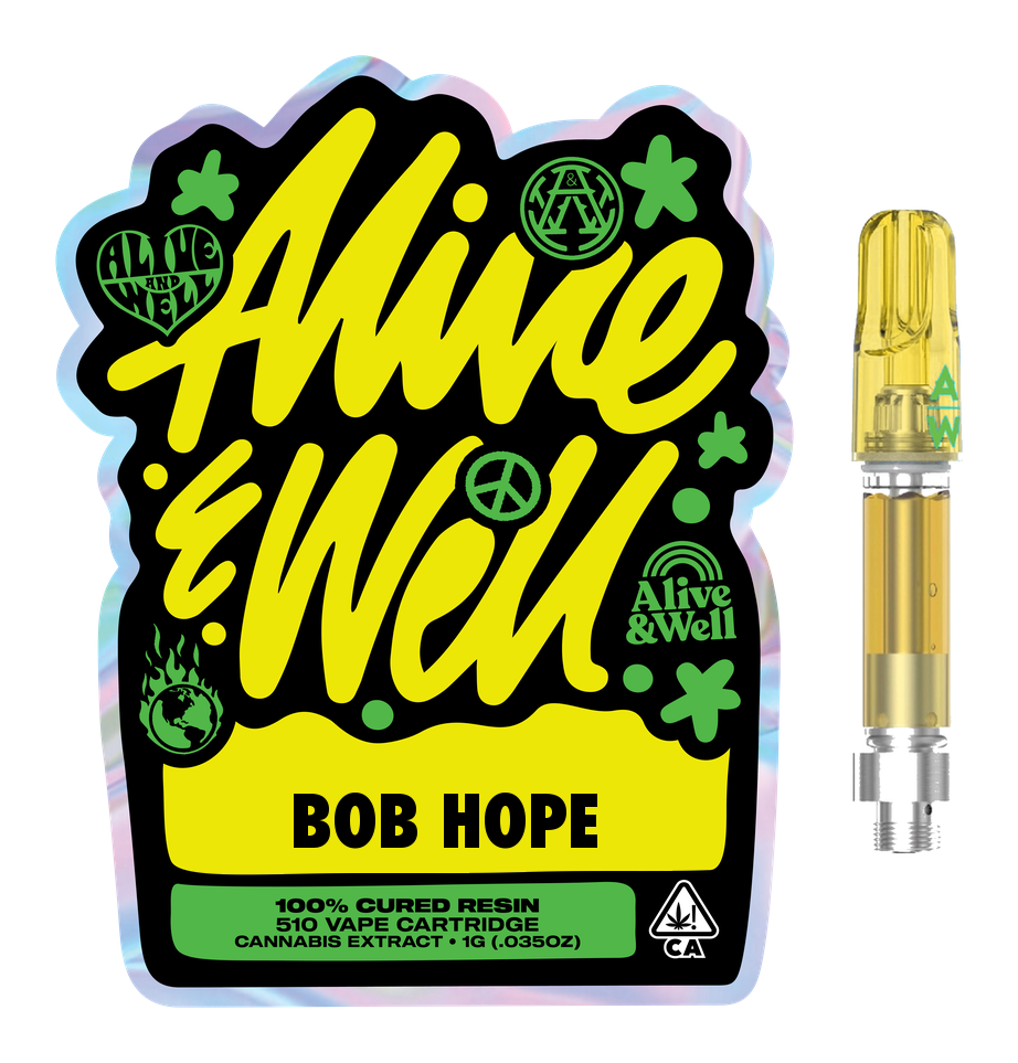 Bob Hope — Alive & Well cured resin 510 cartridge